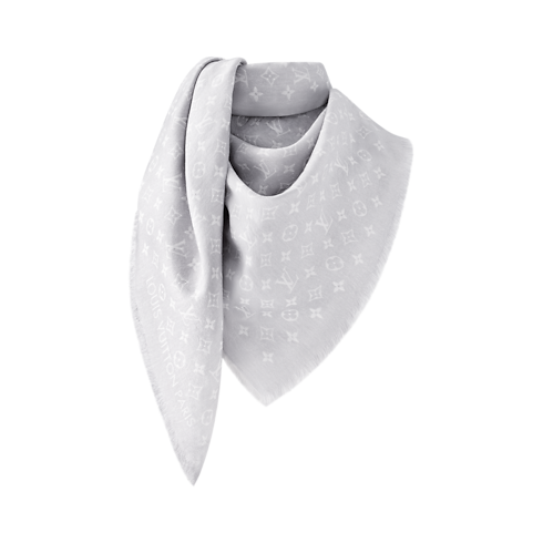 S00 Accessories Shawls and Stoles My Daily Denim Shawl | Louis Vuitton ® (Product zoom)