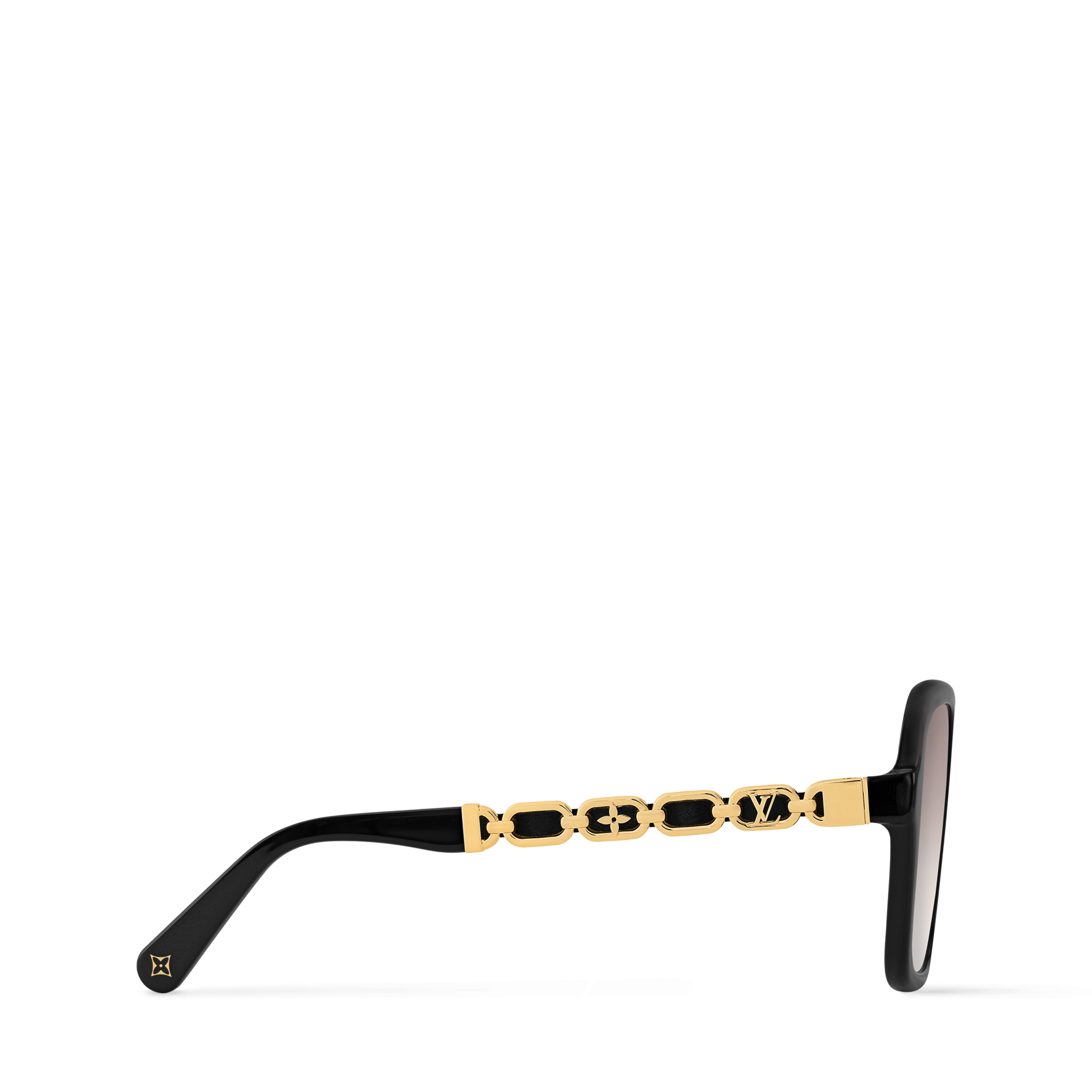 S00 Accessories Sunglasses My LV Chain Braided Maxi Square Sunglasses | Louis Vuitton ® (Product zoom)