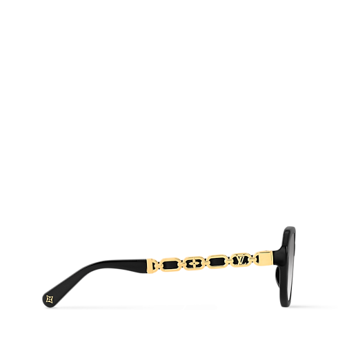 S00 Accessories Sunglasses My LV Chain Braided Oval Sunglasses | Louis Vuitton ® (Product zoom)