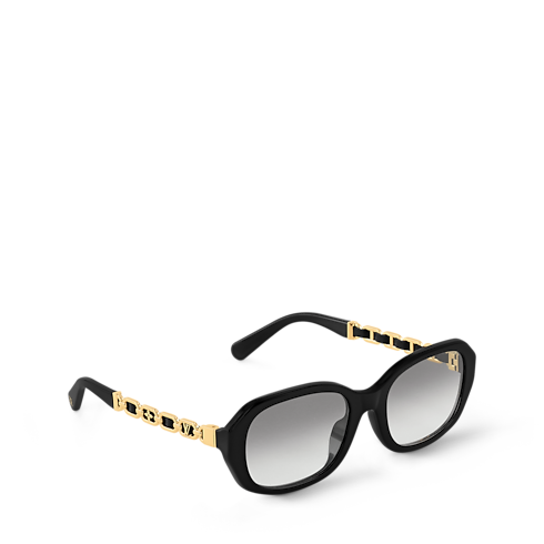 S00 Accessories Sunglasses My LV Chain Braided Oval Sunglasses | Louis Vuitton ® (Product zoom)