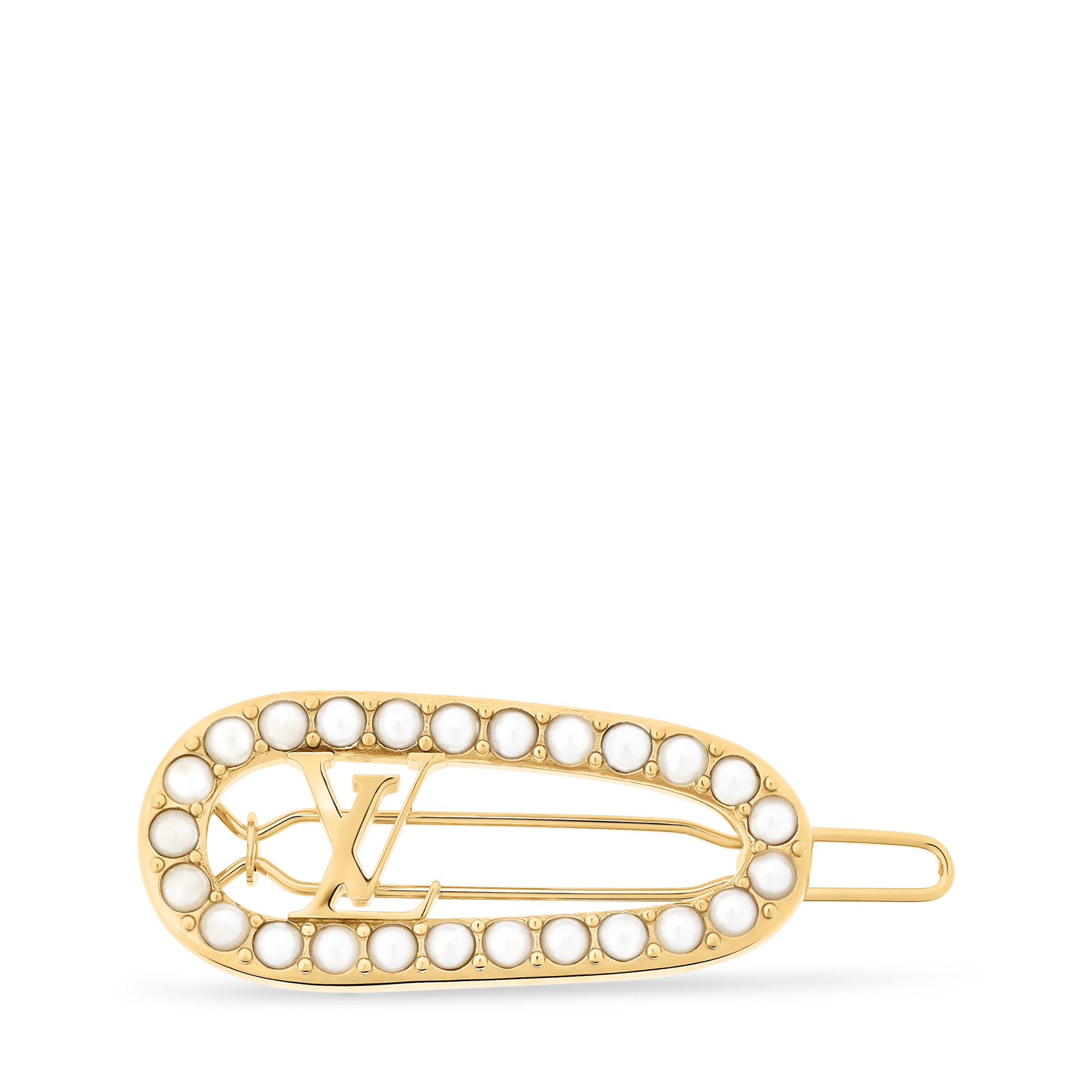 S00 Accessories Hair Accessories My LV Chain Hair Clip | Louis Vuitton ® (Product zoom)