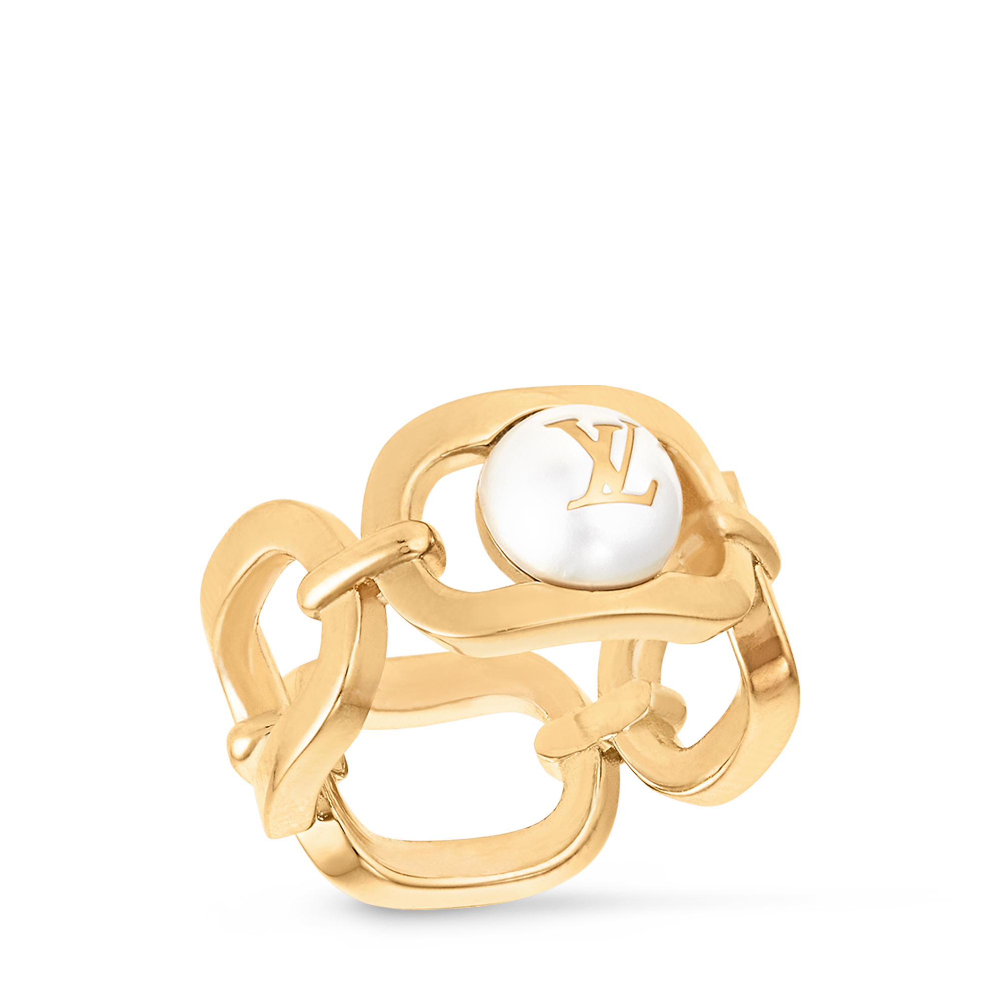 My LV Chain Pearls Ring