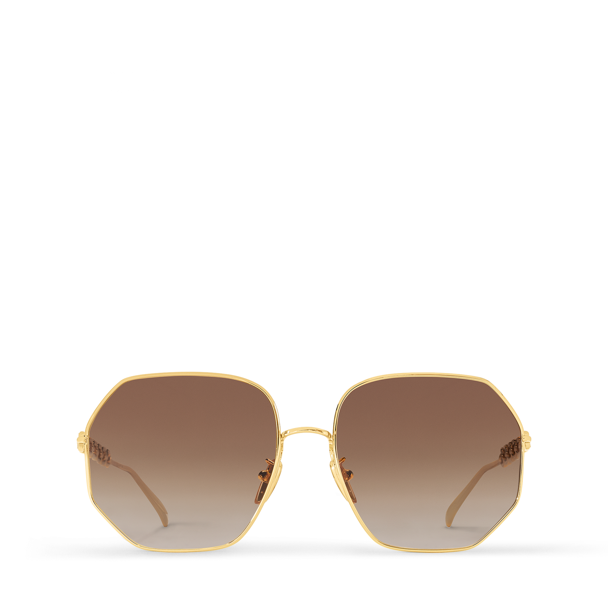 S00 Accessories Sunglasses My LV Chain Round Sunglasses | Louis Vuitton ® (Product zoom)