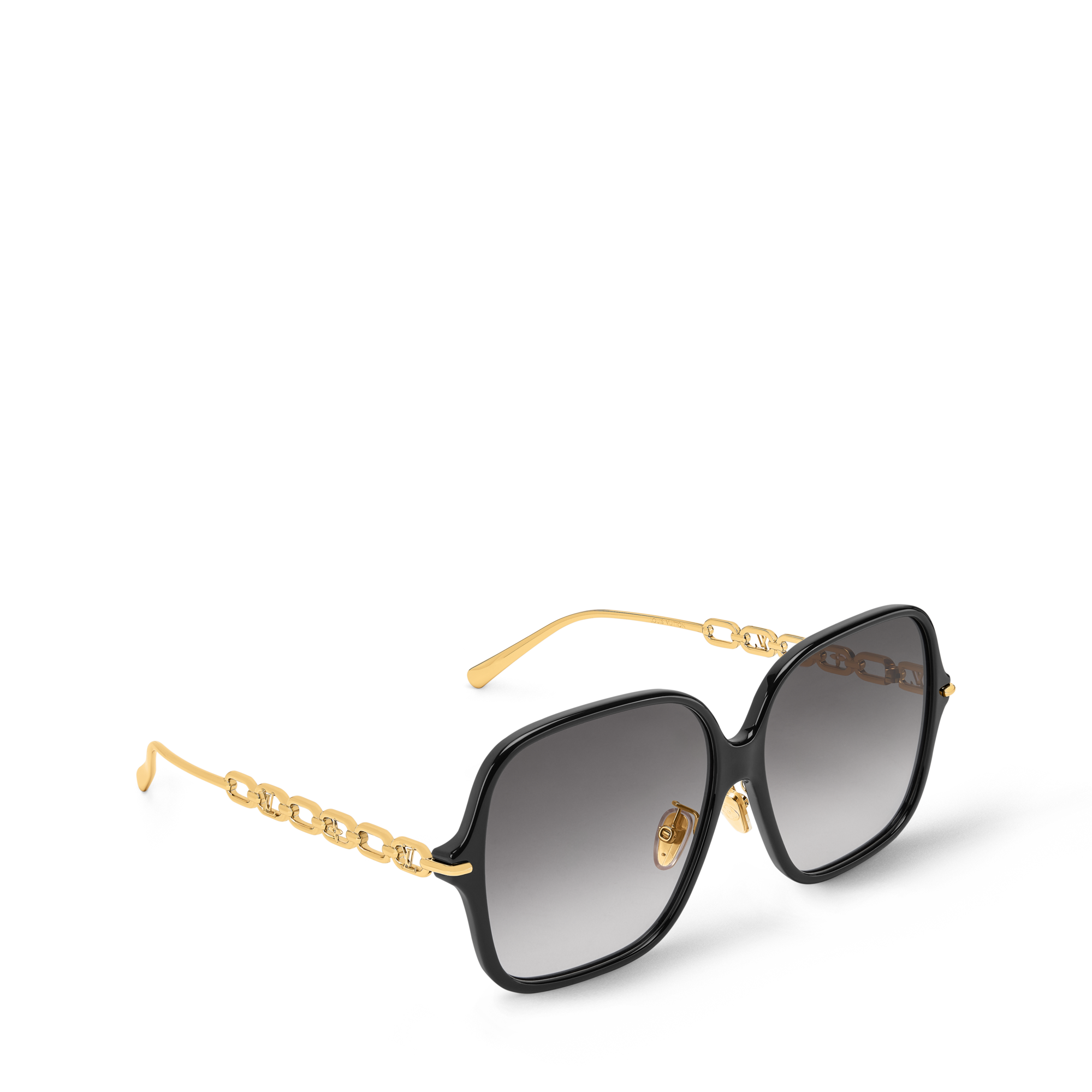 My LV Chain Two Oversize Square Sunglasses S00 - Women 