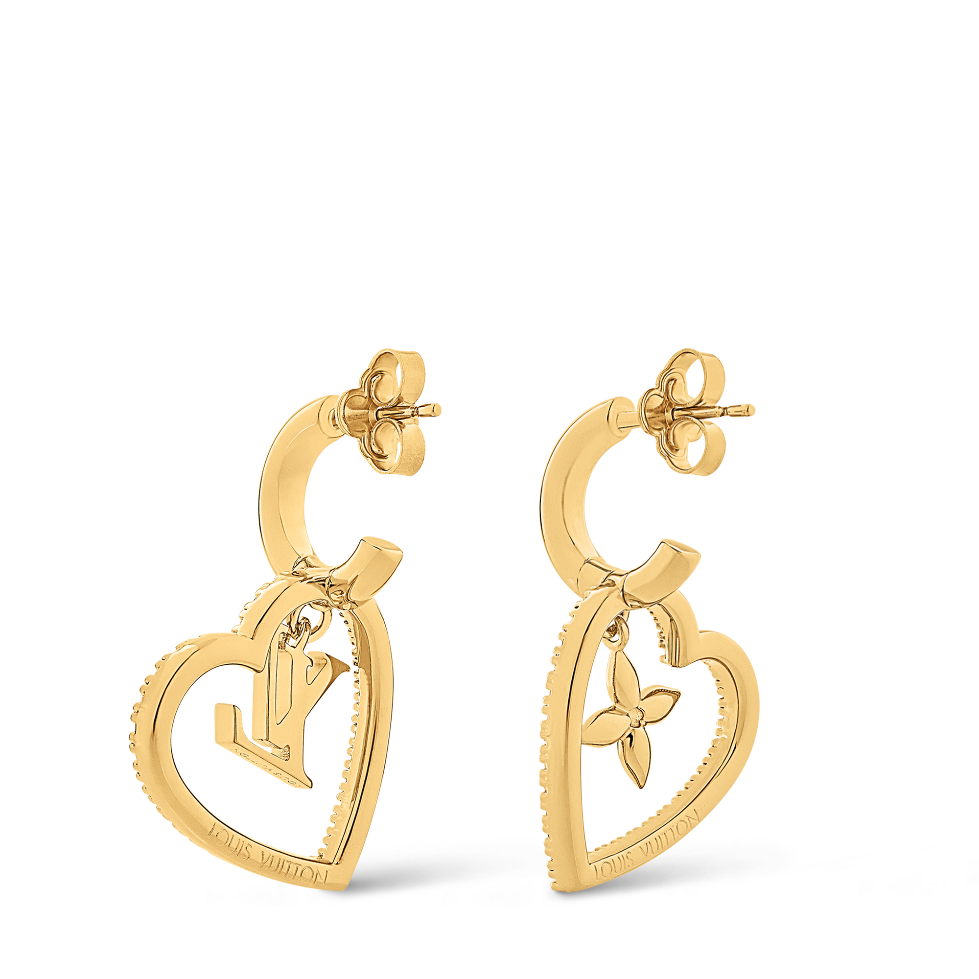 S00 Fashion Jewelry All Fashion Jewelry My LV Heart Earrings | Louis Vuitton ® (Product zoom)