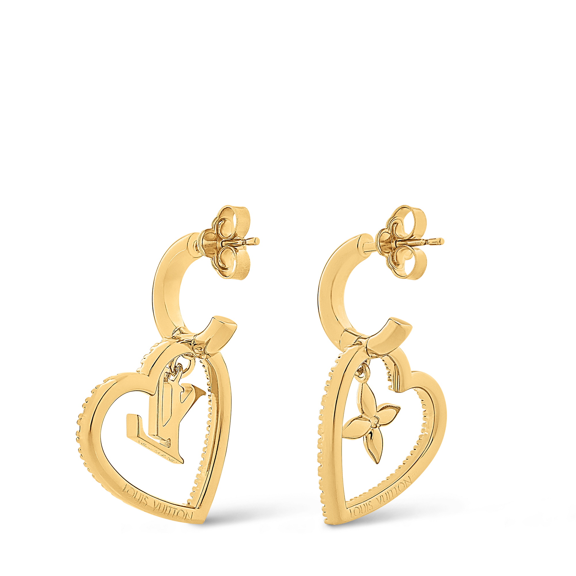 My LV Heart Earrings