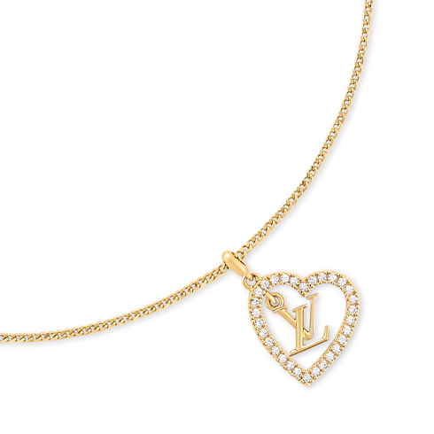 S00 Fashion Jewelry All Fashion Jewelry My LV Heart Necklace | Louis Vuitton ® (Product zoom)