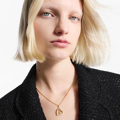 S00 Fashion Jewelry All Fashion Jewelry My LV Heart Necklace | Louis Vuitton ® (Product zoom)