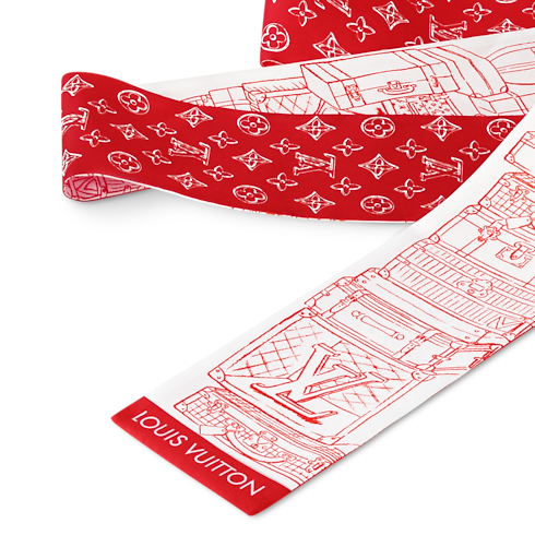 S00 Accessories Silk Squares and Bandeaus My LV Luggage Bandeau | Louis Vuitton ® (Product zoom)