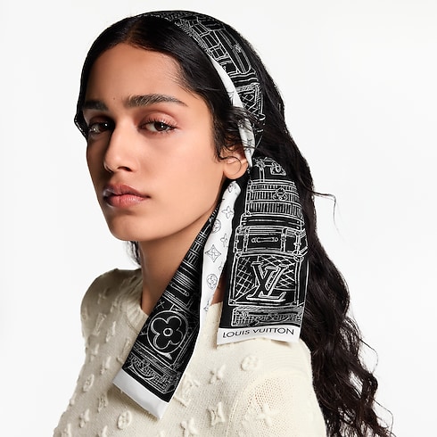 S00 Accessories Silk Squares and Bandeaus My LV Luggage Bandeau | Louis Vuitton ® (Product zoom)