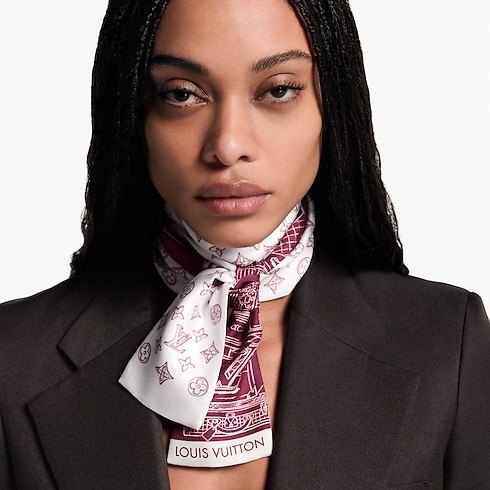 S00 Accessories Silk Squares and Bandeaus My LV Luggage Bandeau | Louis Vuitton ® (Product zoom)