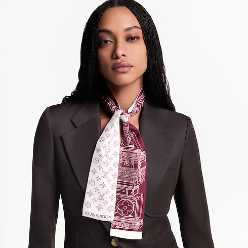 S00 Accessories Silk Squares and Bandeaus My LV Luggage Bandeau | Louis Vuitton ® (Product zoom)