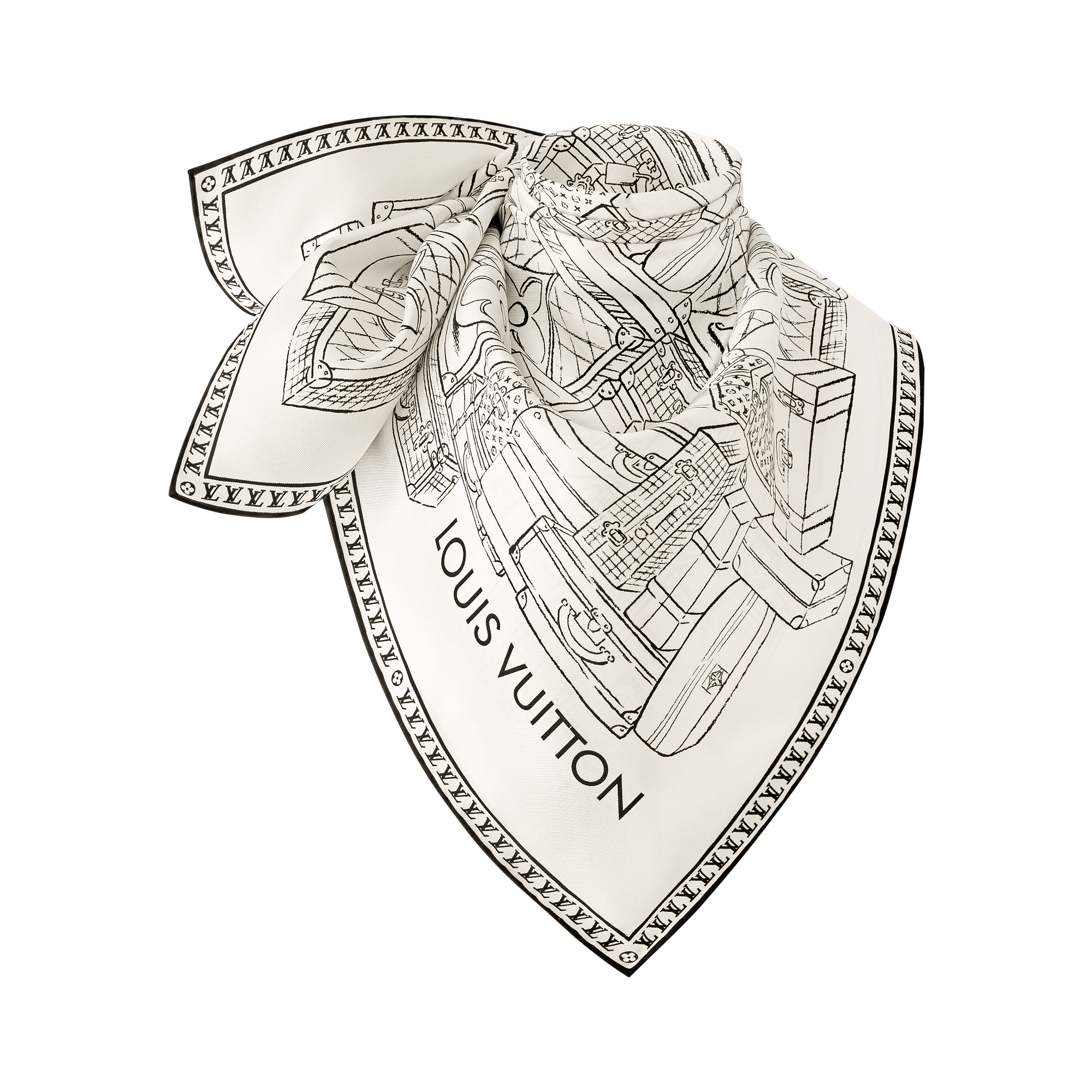 My LV Luggage Square 90