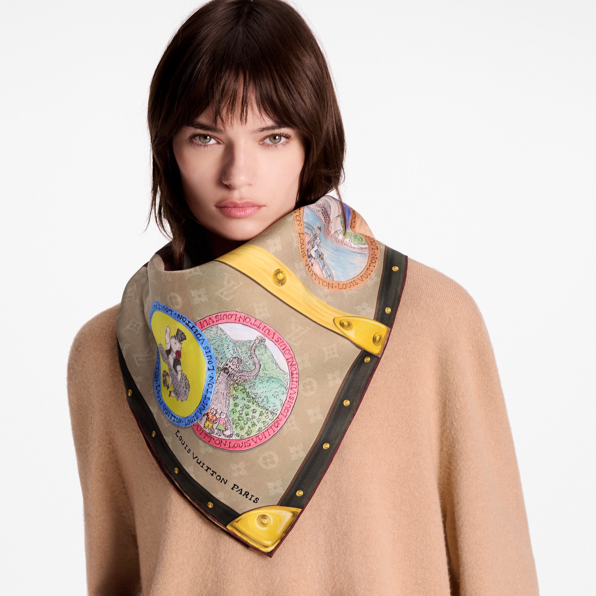 My LV Trunk Square 90