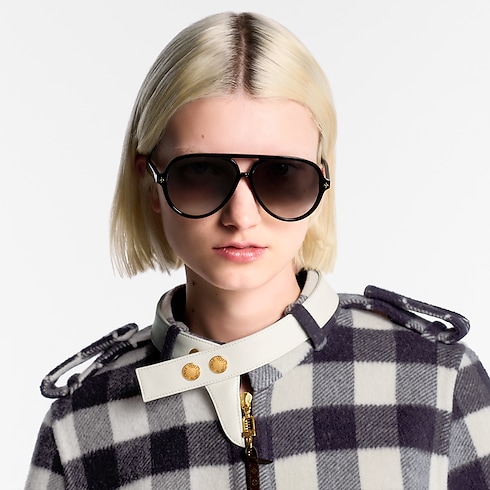 S00 Accessories Eyewear My Monogram Fame Pilot Sunglasses | Louis Vuitton ® (Product zoom)