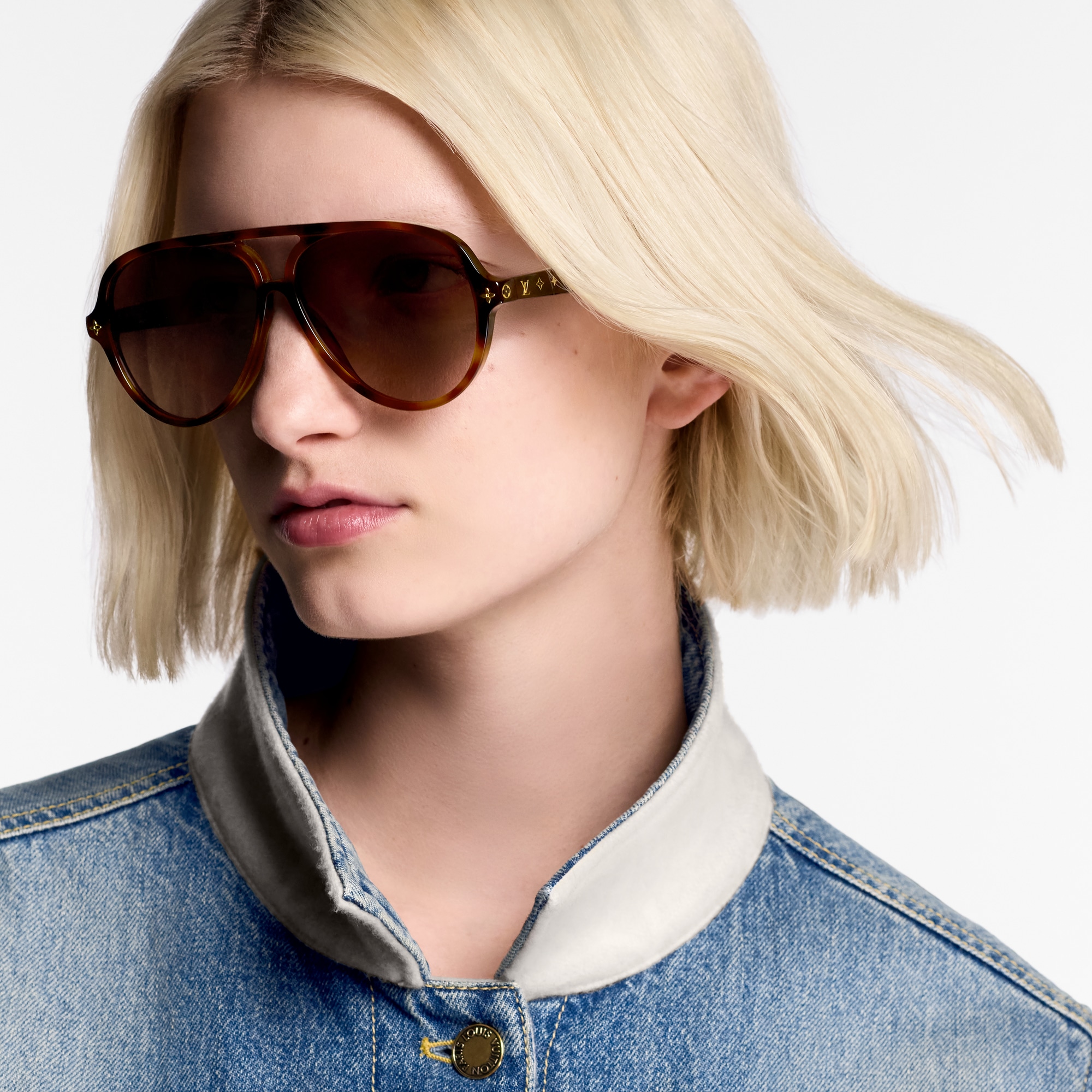 S00 Accessories Sunglasses My Monogram Fame Pilot Sunglasses | Louis Vuitton ® (Product zoom)