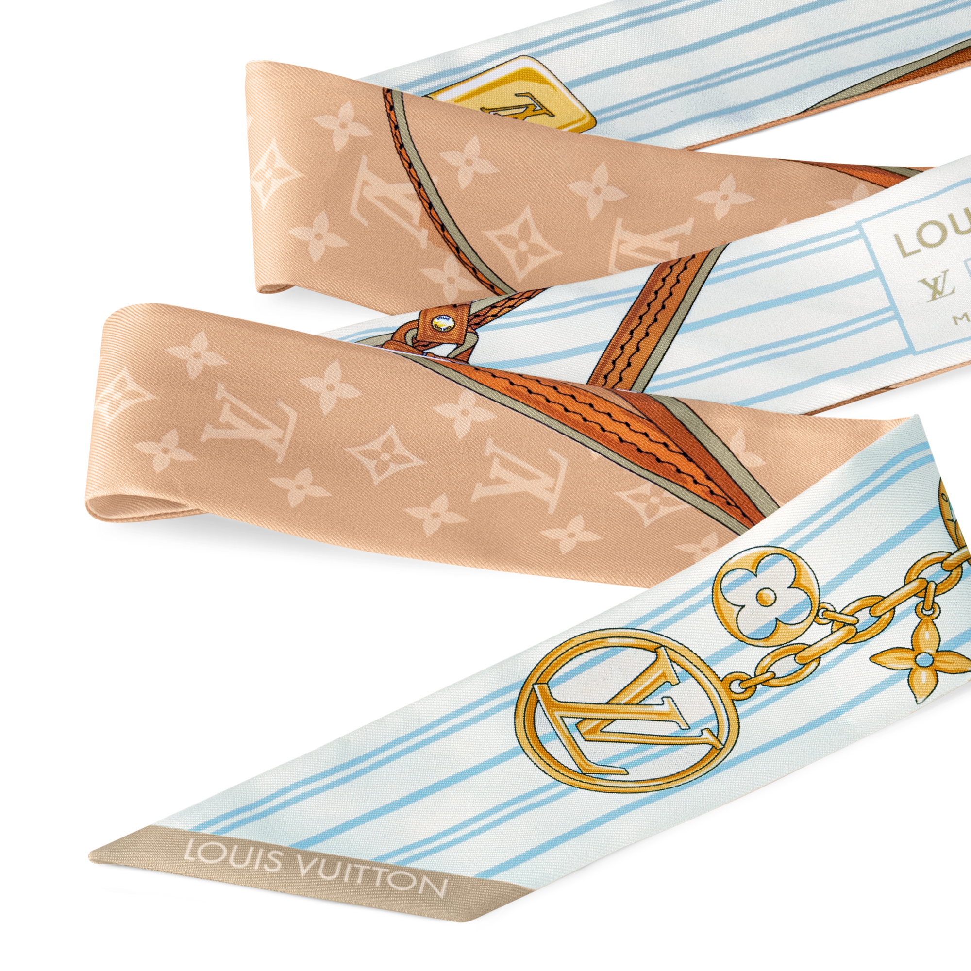S00 Accessories Silk Squares and Bandeaus  My Neverfull BB Bandeau | Louis Vuitton ® (Product zoom)