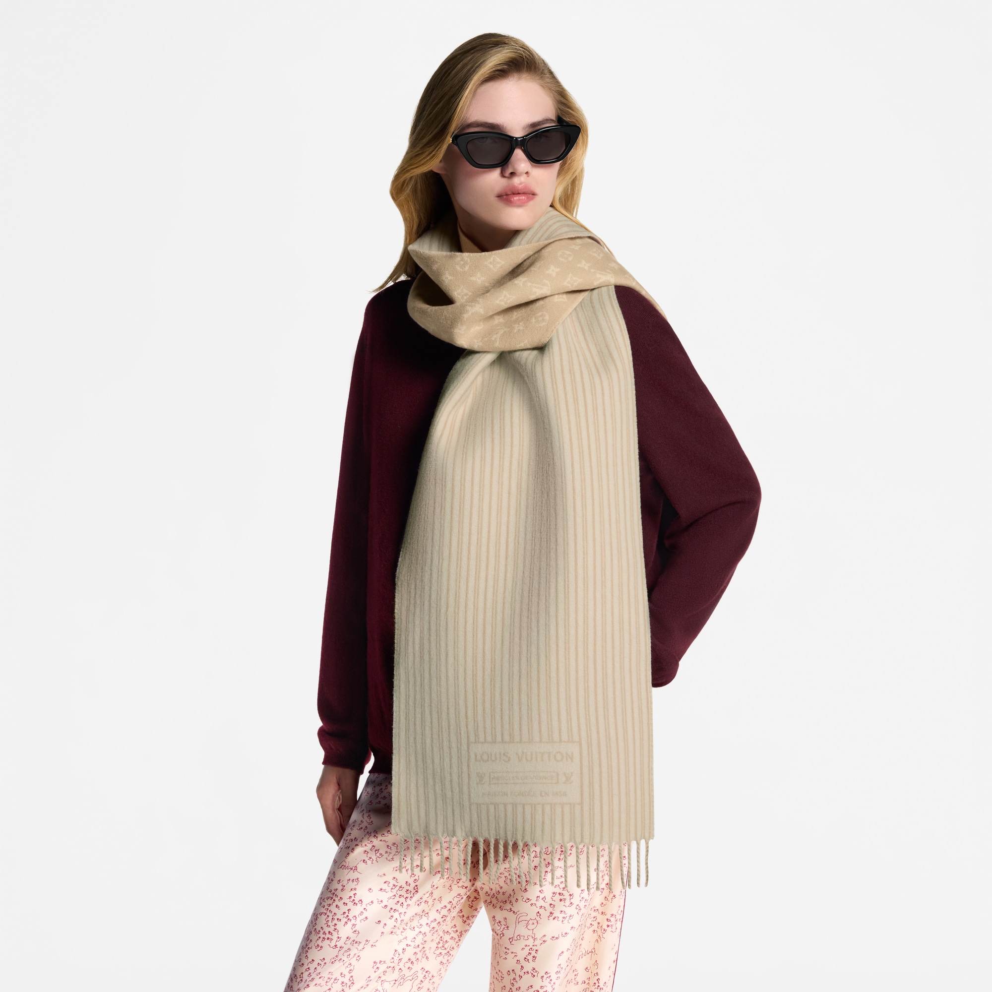S00 Accessories Scarves My Neverfull Scarf | Louis Vuitton ® (Product zoom)