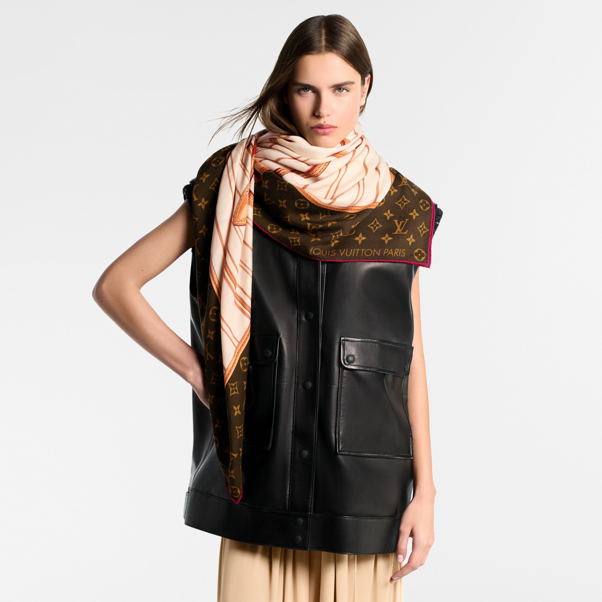 S00 Accessories Shawls and Stoles My Neverfull Shawl | Louis Vuitton ® (Product zoom)