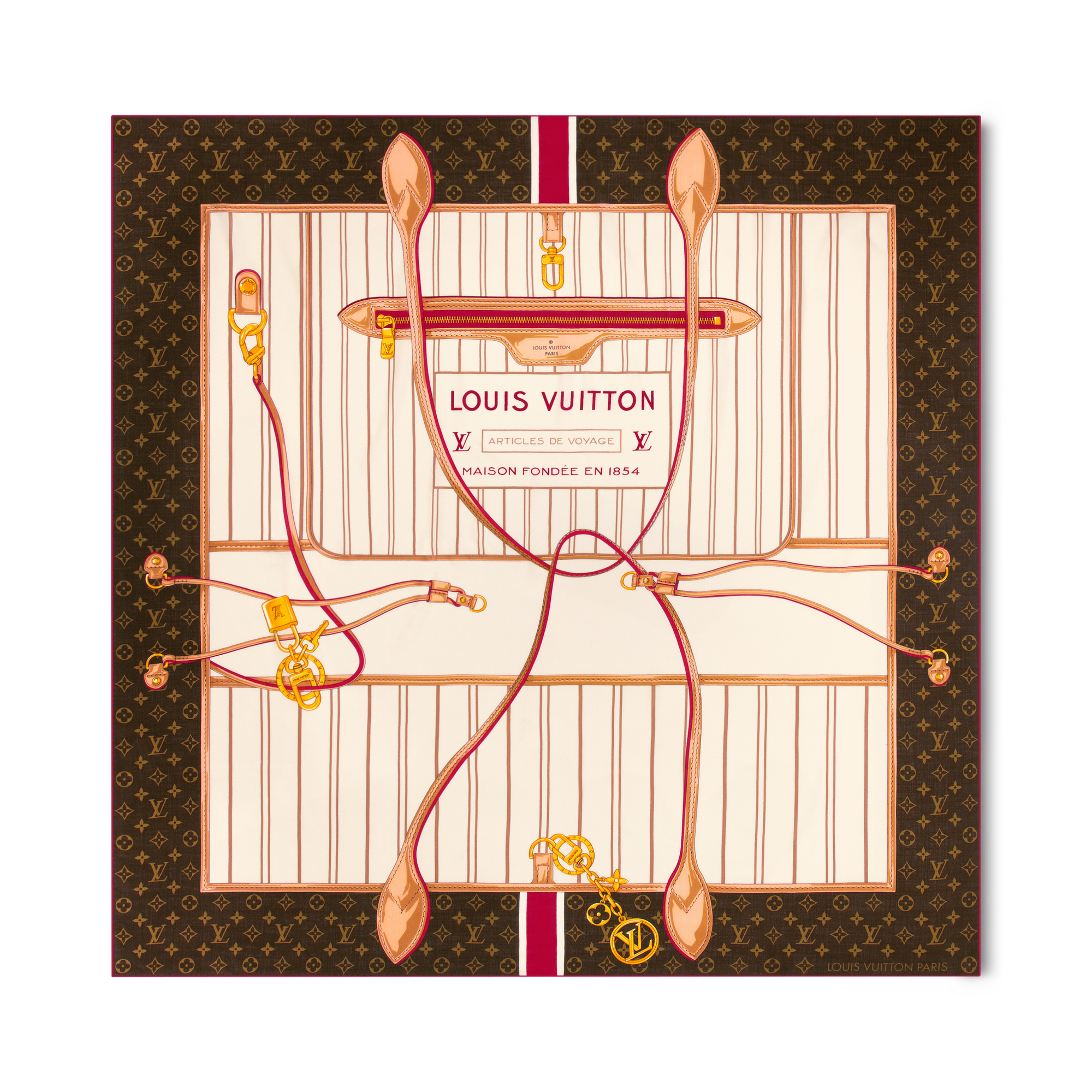 S00 Accessories Shawls and Stoles My Neverfull Shawl | Louis Vuitton ® (Product zoom)