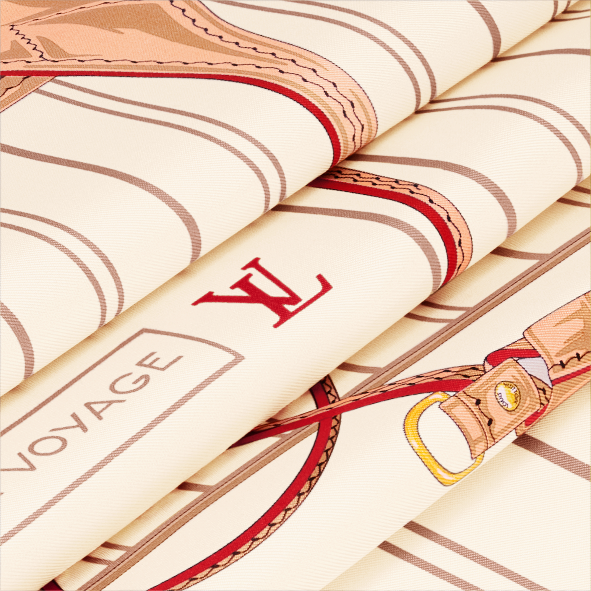 S00 Accessories Silk Squares and Bandeaus  My Neverfull Square 90 | Louis Vuitton ® (Product zoom)