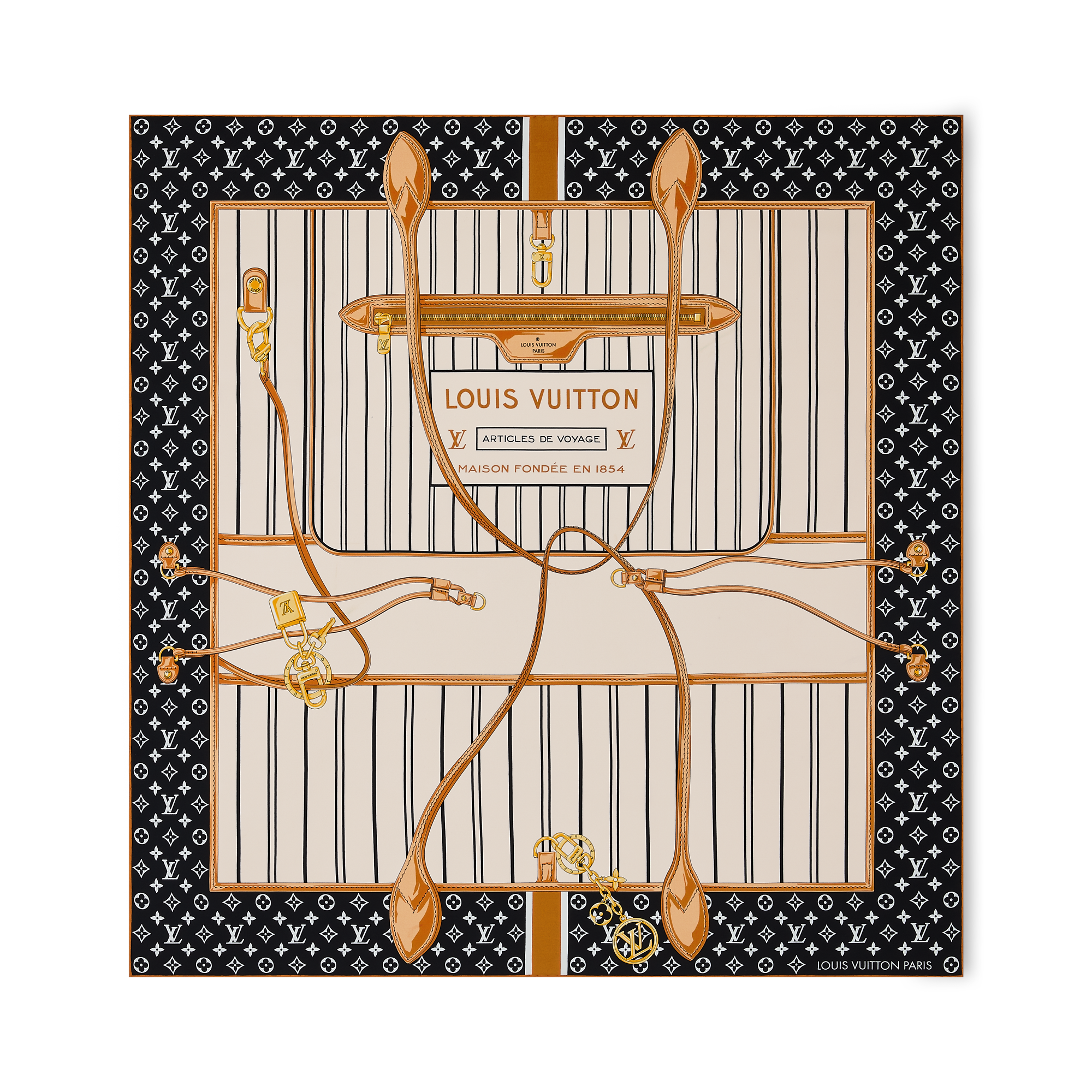 My Neverfull Square 90