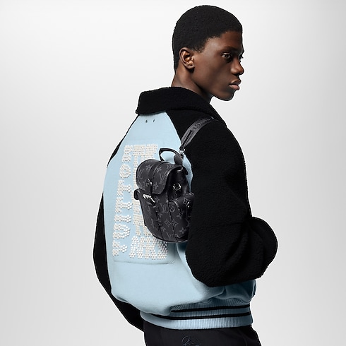 Monogram Eclipse Bags All Collections Nano Christopher | Louis Vuitton ® (Product zoom)