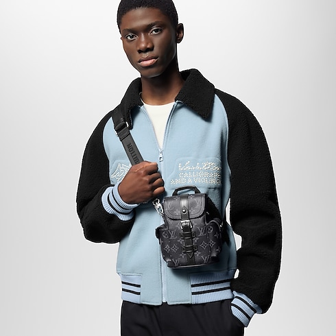 Monogram Eclipse Bags All Collections Nano Christopher | Louis Vuitton ® (Product zoom)