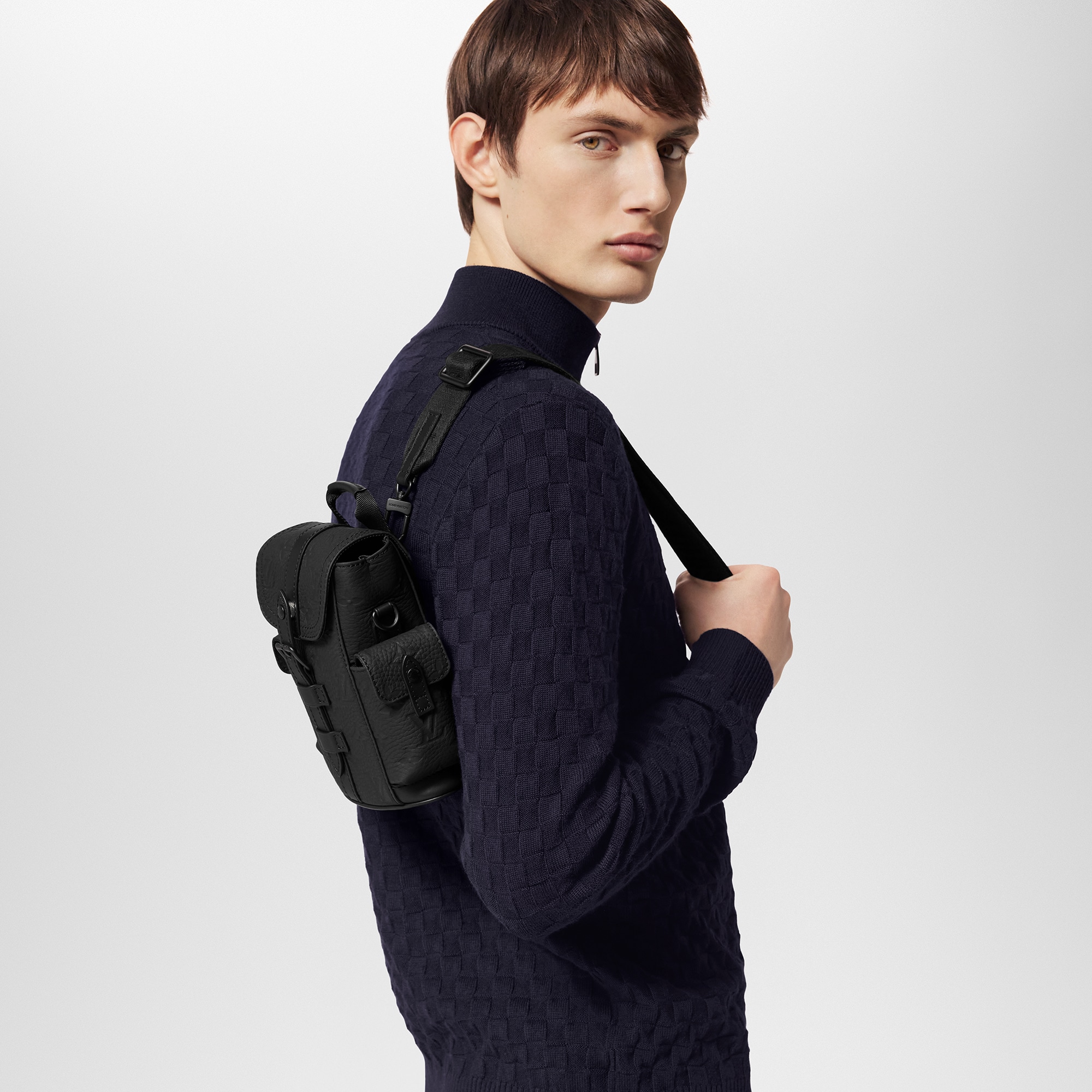 Taurillon Monogram Bags All Collections Nano Christopher | Louis Vuitton ® (Product zoom)