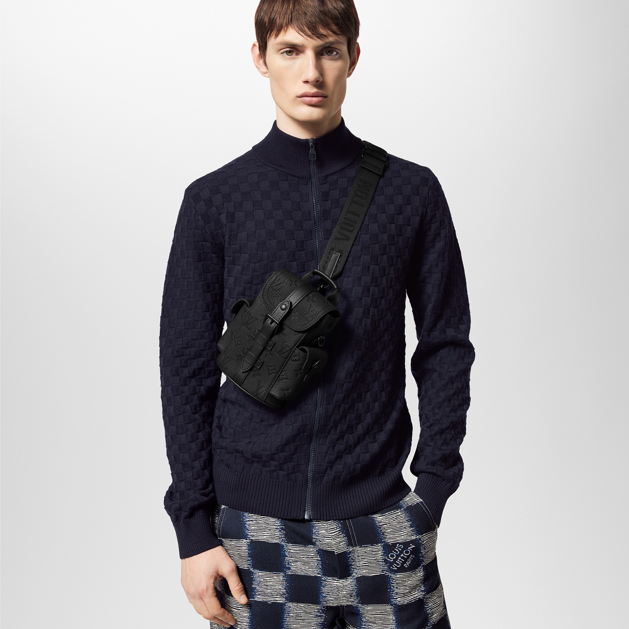 Taurillon Monogram Bags All Collections Nano Christopher | Louis Vuitton ® (Product zoom)