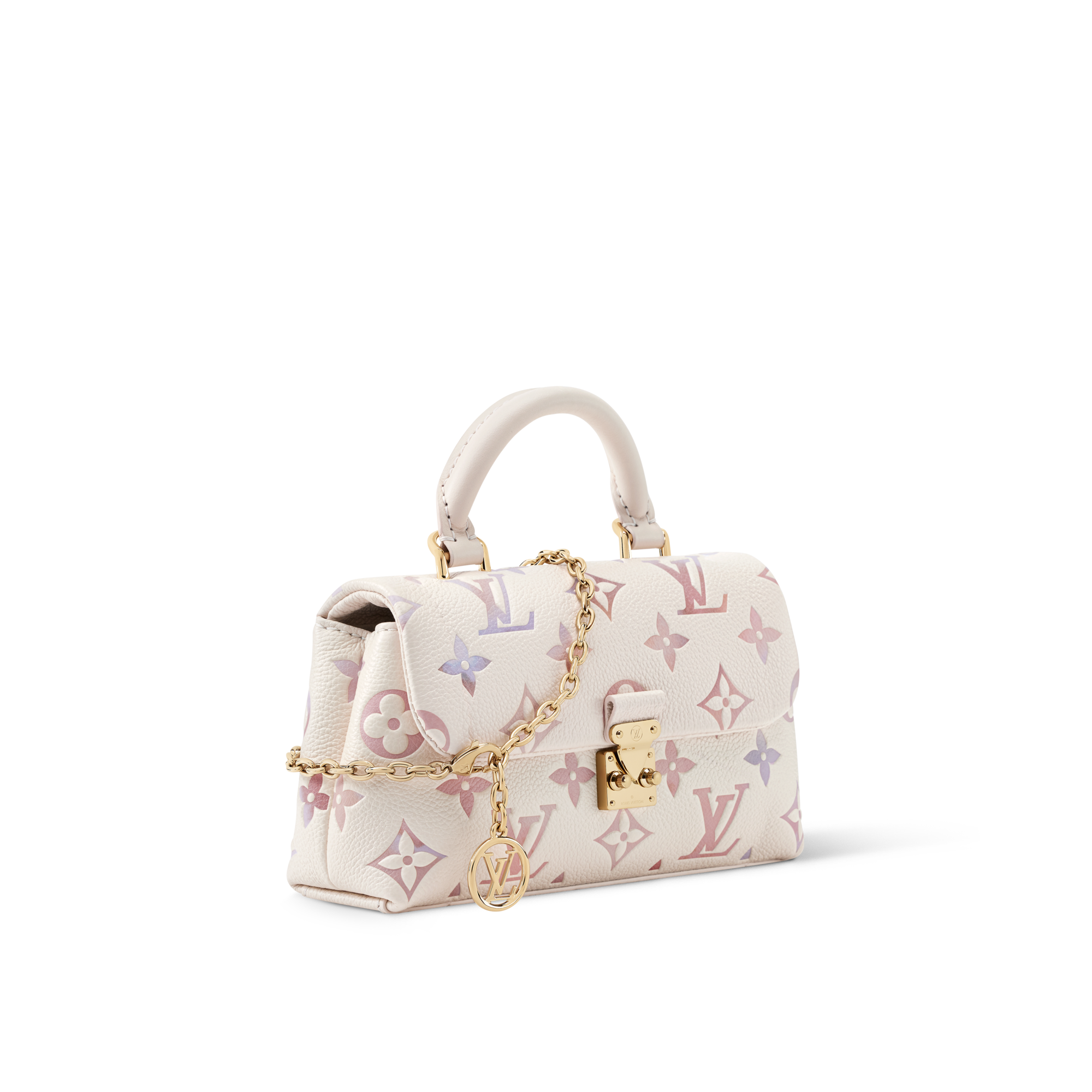 Monogram Empreinte Leather Small Leather Goods Wallets on Chain and Nano Bags Nano Madeleine | Louis Vuitton ® (Product zoom)