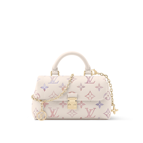 Monogram Empreinte Leather Small Leather Goods Wallets on Chain and Nano Bags Nano Madeleine | Louis Vuitton ® (Product zoom)