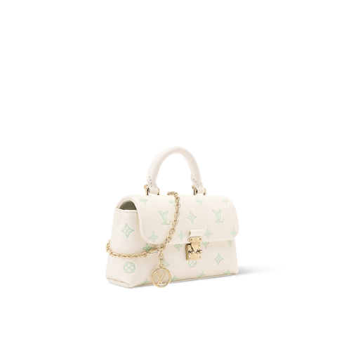 Monogram Empreinte Leather Small Leather Goods Wallets on Chain and Nano Bags Nano Madeleine | Louis Vuitton ® (Product zoom)