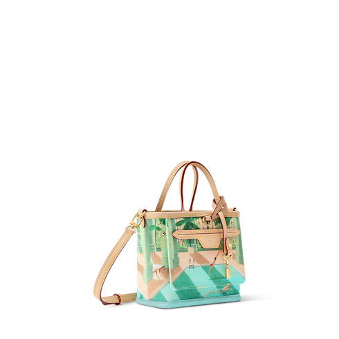Other Monogram Canvas Small Leather Goods Nano Bags and Chain Wallets Nano Neverfull | Louis Vuitton ® (Product zoom)