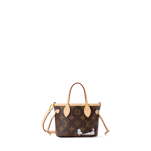 Other Monogram Canvas Small Leather Goods Nano Bags and Chain Wallets Nano Neverfull | Louis Vuitton ® (Product zoom)