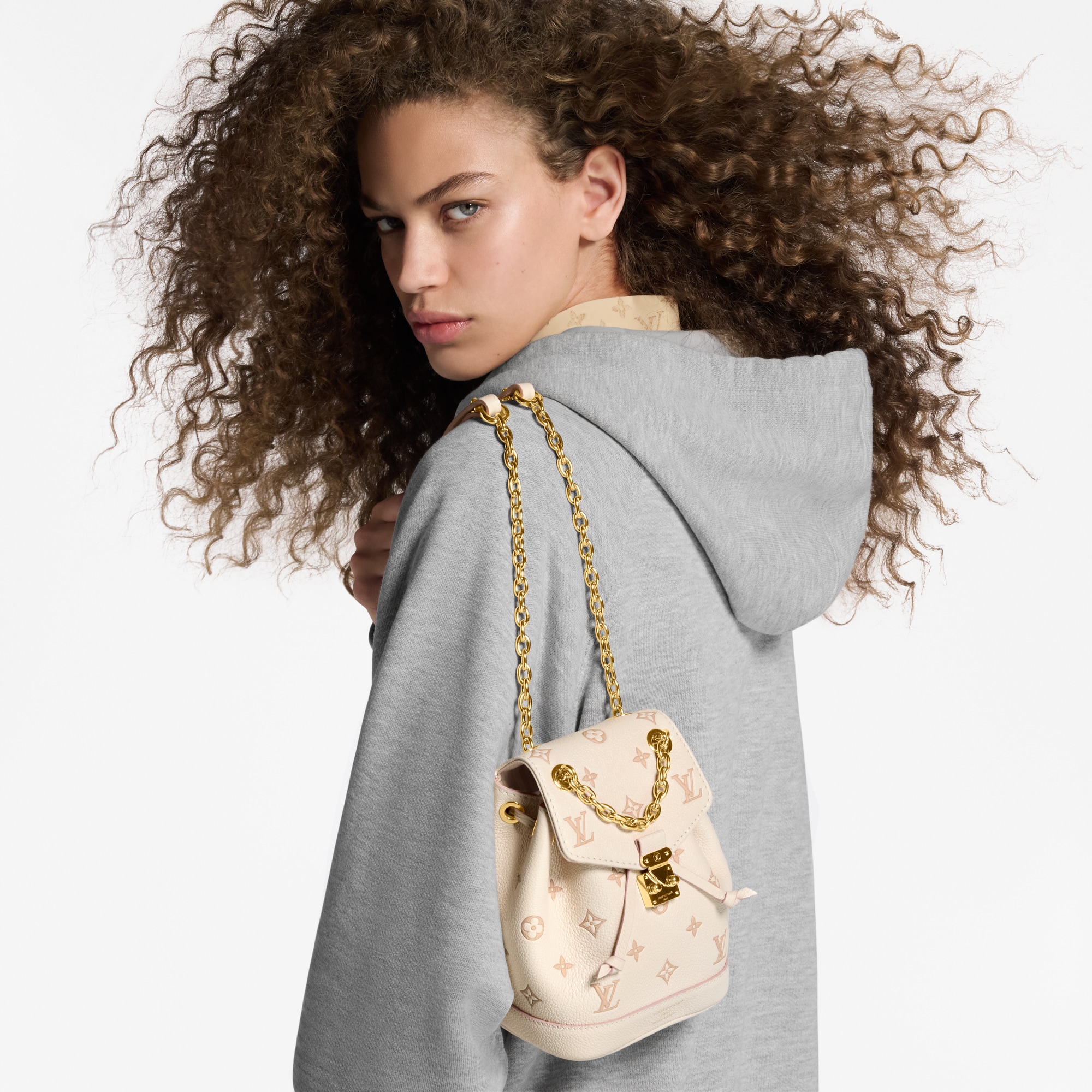 Bicolor Monogram Empreinte Leather Small Leather Goods Wallets on Chain and Nano Bags Nano Noé Backpack | Louis Vuitton ® (Product zoom)