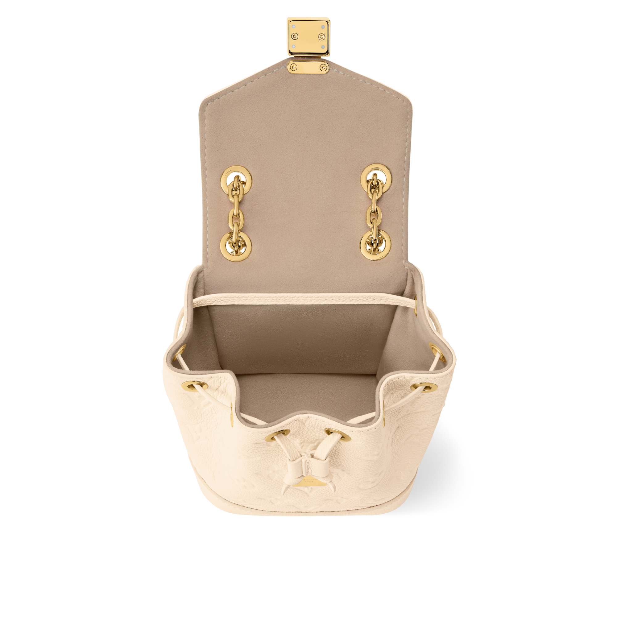 Monogram Empreinte Leather Small Leather Goods Wallets on Chain and Nano Bags Nano Noé Backpack | Louis Vuitton ® (Product zoom)