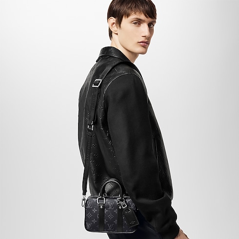 Monogram Eclipse Bags All Collections Nano Porte Documents Voyage | Louis Vuitton ® (Product zoom)