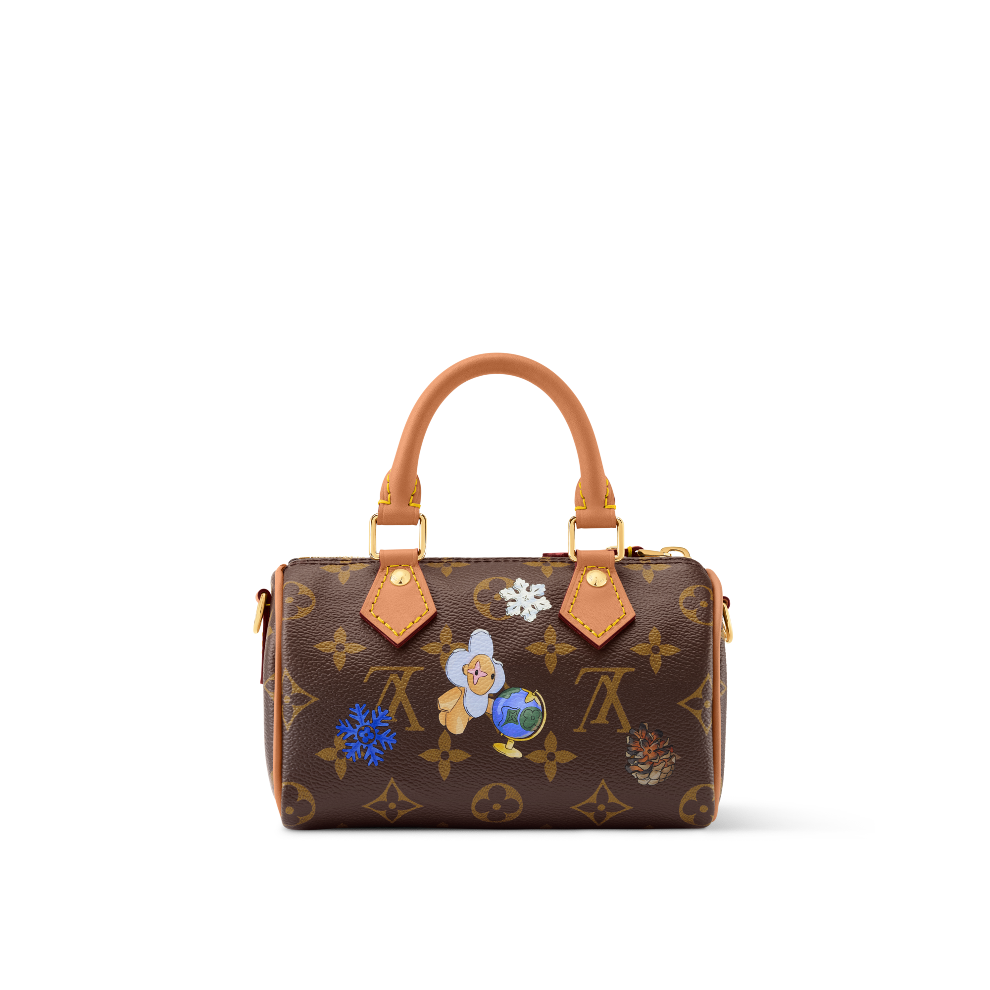 Monogram Small Leather Goods Wallets on Chain and Nano Bags Nano Speedy | Louis Vuitton ® (Product zoom)