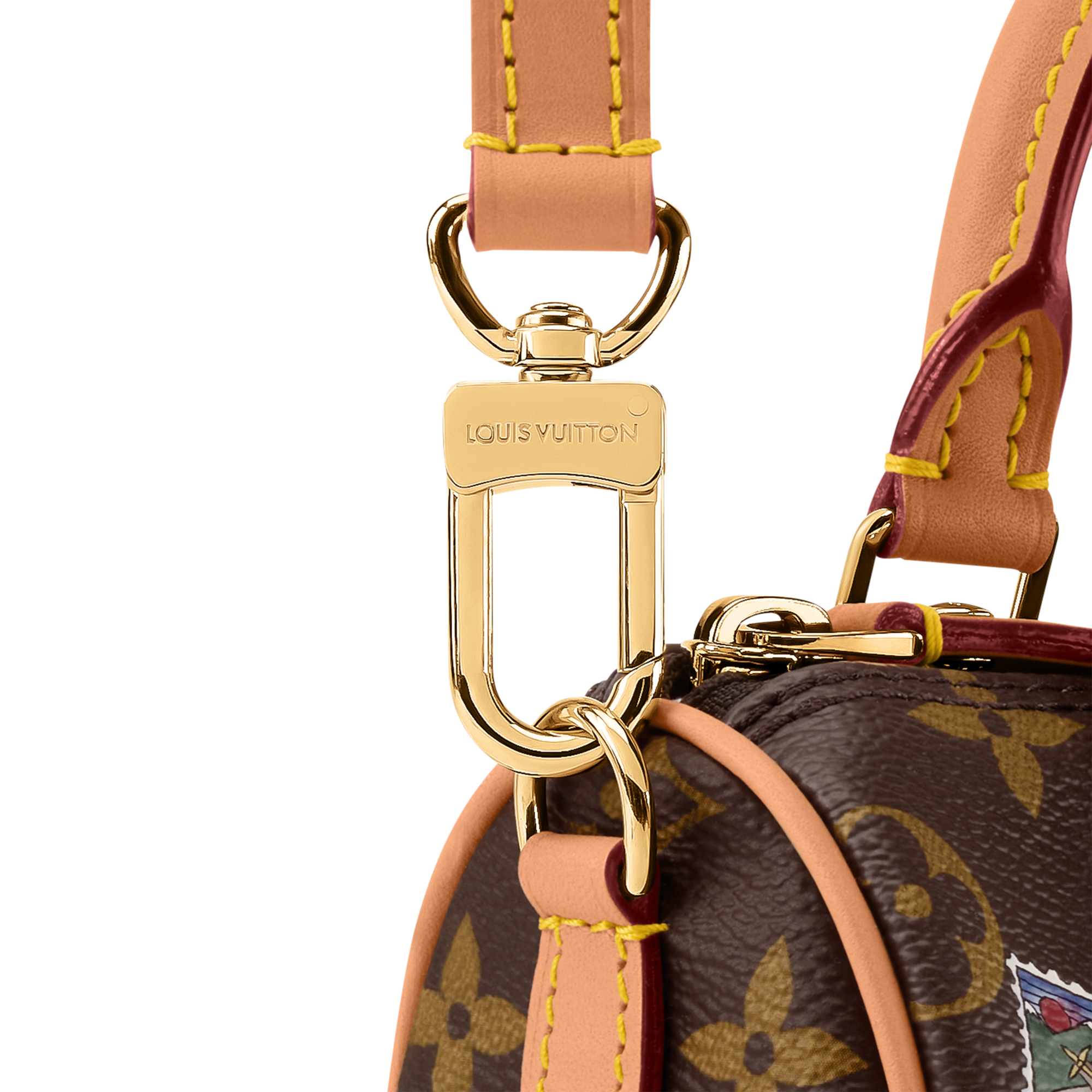 Monogram Small Leather Goods Wallets on Chain and Nano Bags Nano Speedy | Louis Vuitton ® (Product zoom)