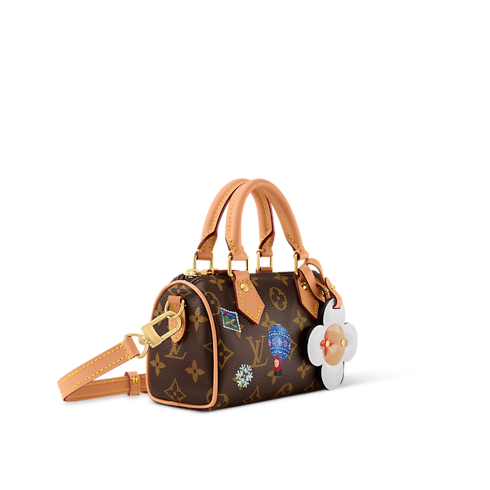 Monogram Small Leather Goods Wallets on Chain and Nano Bags Nano Speedy | Louis Vuitton ® (Product zoom)