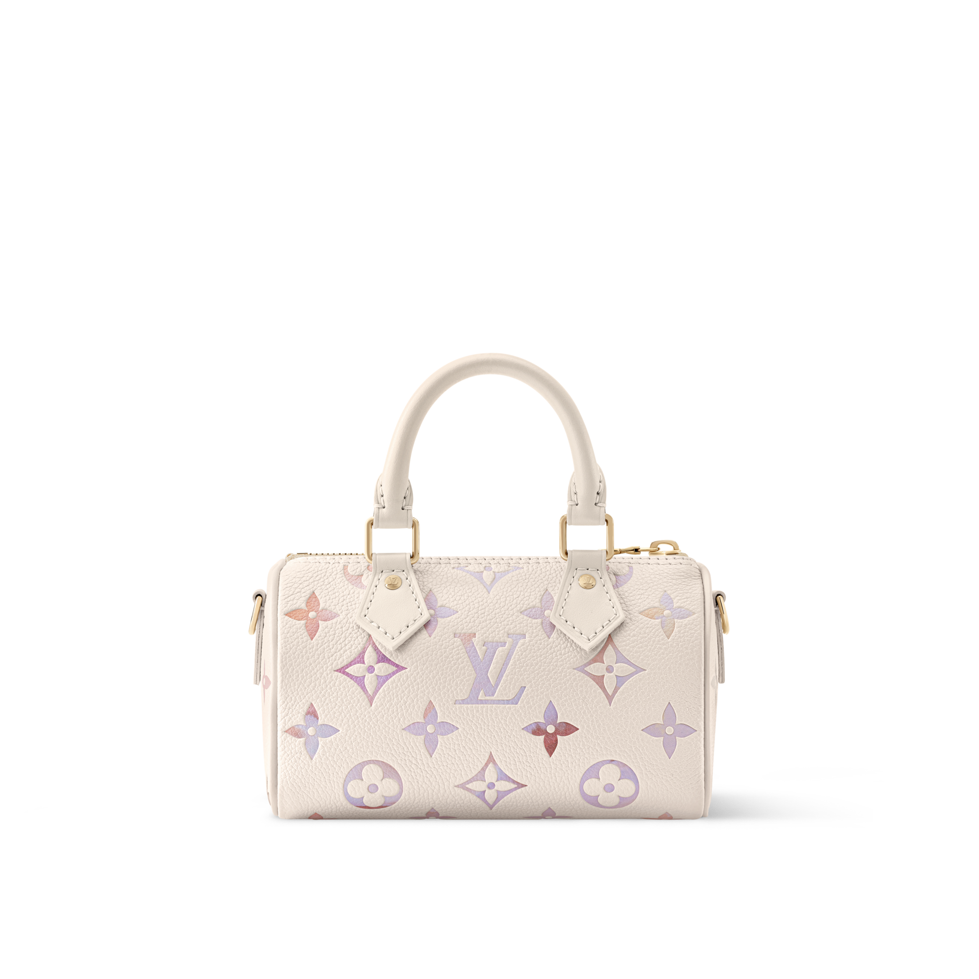 Monogram Empreinte Leather Small Leather Goods Wallets on Chain and Nano Bags Nano Speedy | Louis Vuitton ® (Product zoom)