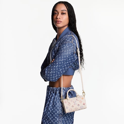 Monogram Empreinte Leather Small Leather Goods Wallets on Chain and Nano Bags Nano Speedy | Louis Vuitton ® (Product zoom)