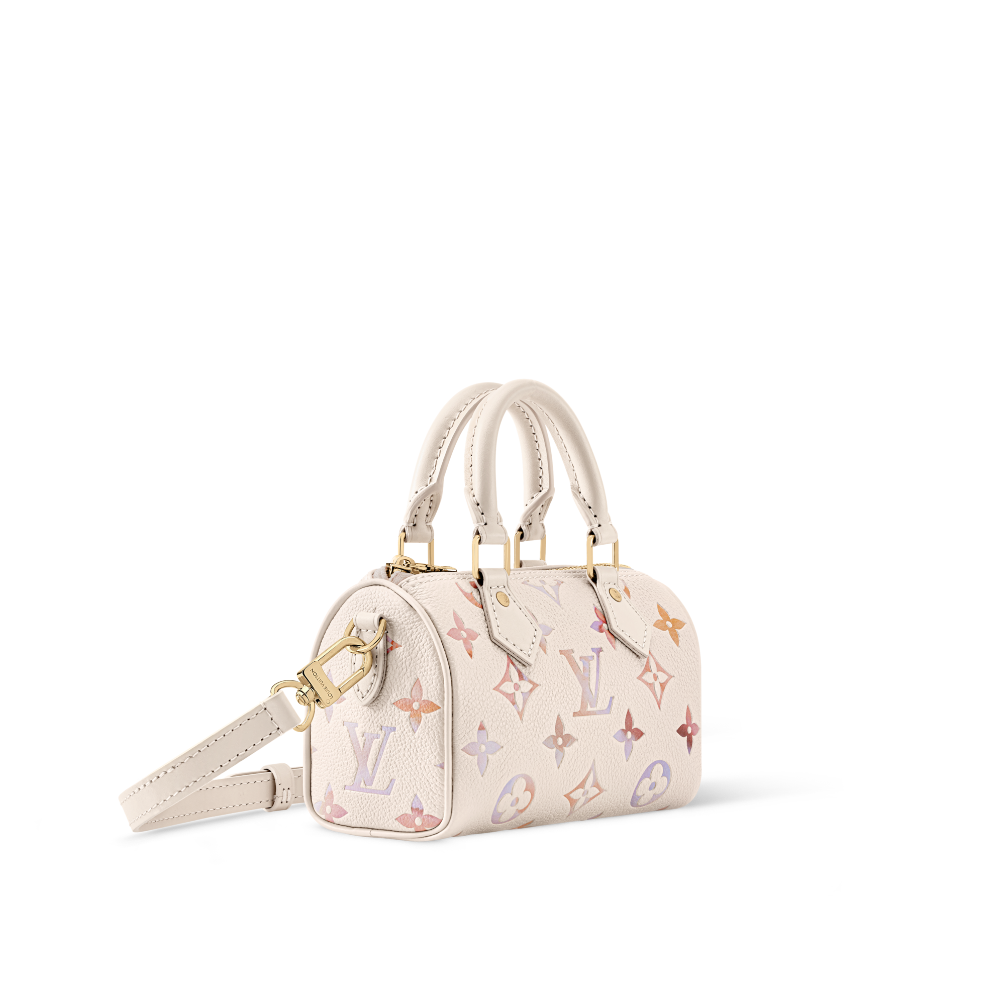Monogram Empreinte Leather Small Leather Goods Wallets on Chain and Nano Bags Nano Speedy | Louis Vuitton ® (Product zoom)