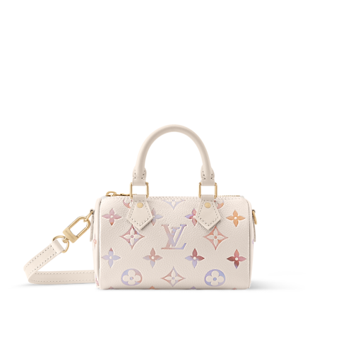 Monogram Empreinte Leather Small Leather Goods Wallets on Chain and Nano Bags Nano Speedy | Louis Vuitton ® (Product zoom)