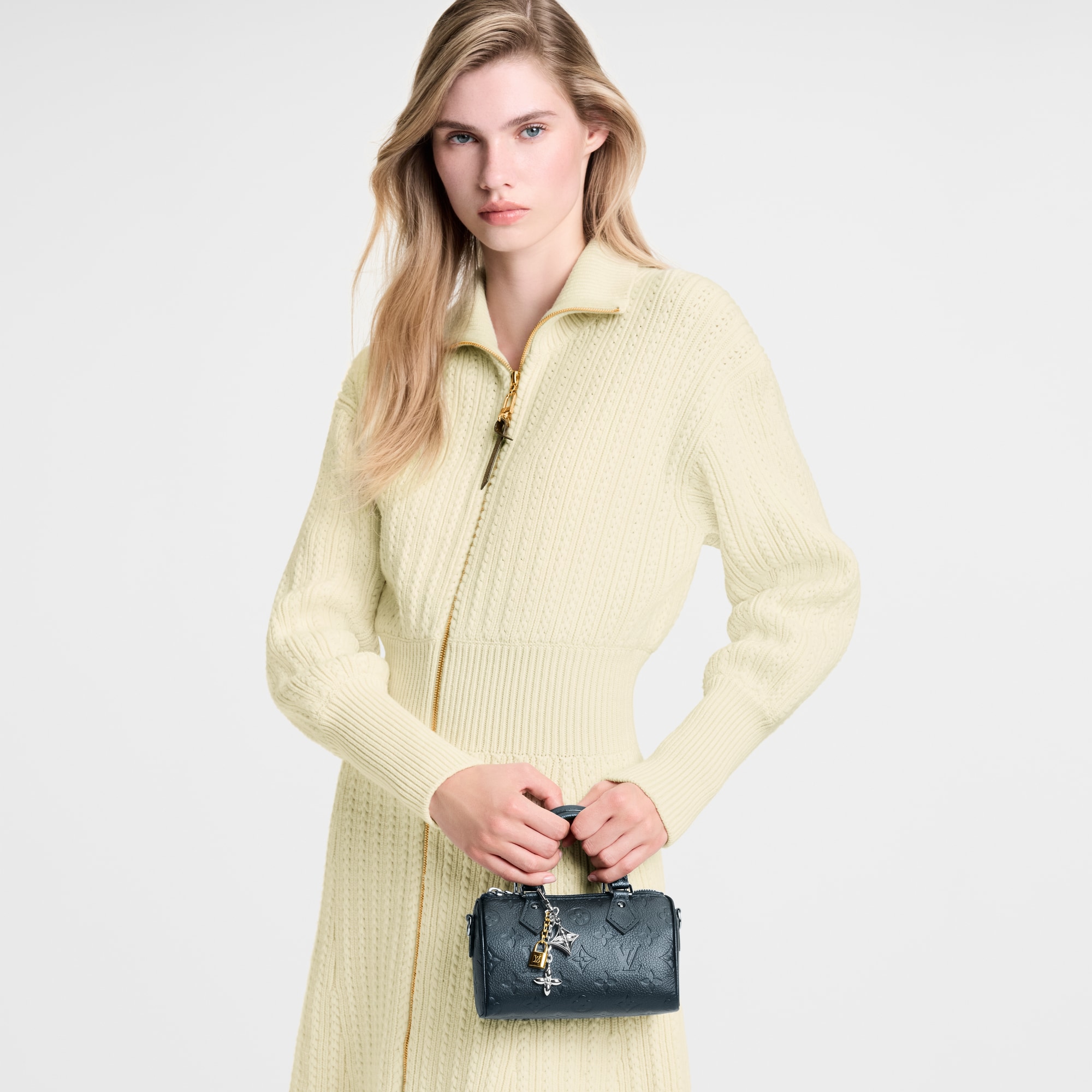 Monogram Empreinte Leather Small Leather Goods Wallets on Chain and Nano Bags Nano Speedy | Louis Vuitton ® (Product zoom)