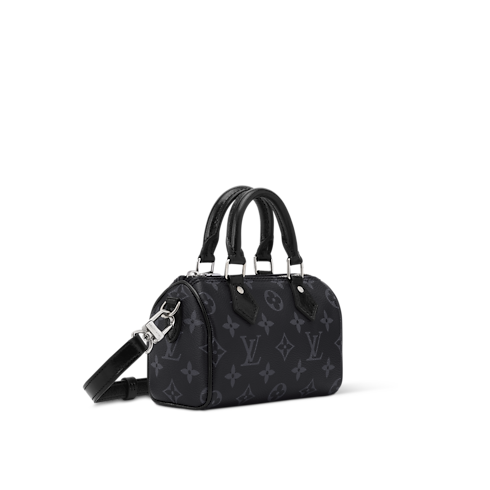 Monogram Eclipse Small Leather Goods Wallets on Chain and Nano Bags Nano Speedy | Louis Vuitton ® (Product zoom)