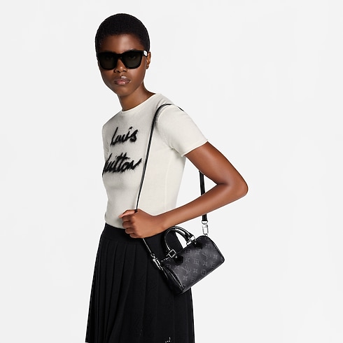 Monogram Eclipse Small Leather Goods Wallets on Chain and Nano Bags Nano Speedy | Louis Vuitton ® (Product zoom)