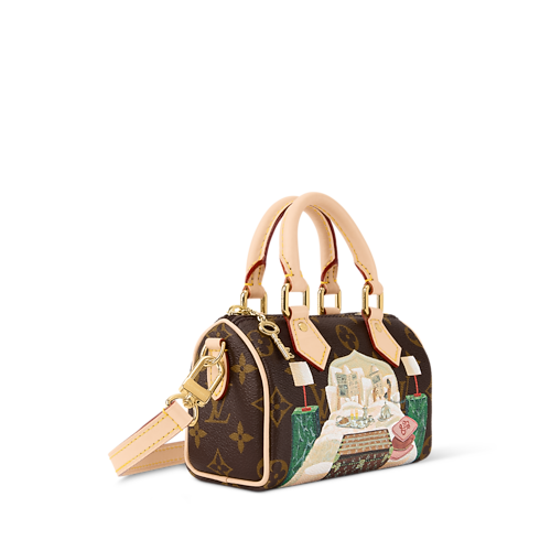 Other Monogram Canvas Small Leather Goods Nano Bags and Chain Wallets Nano Speedy | Louis Vuitton ® (Product zoom)