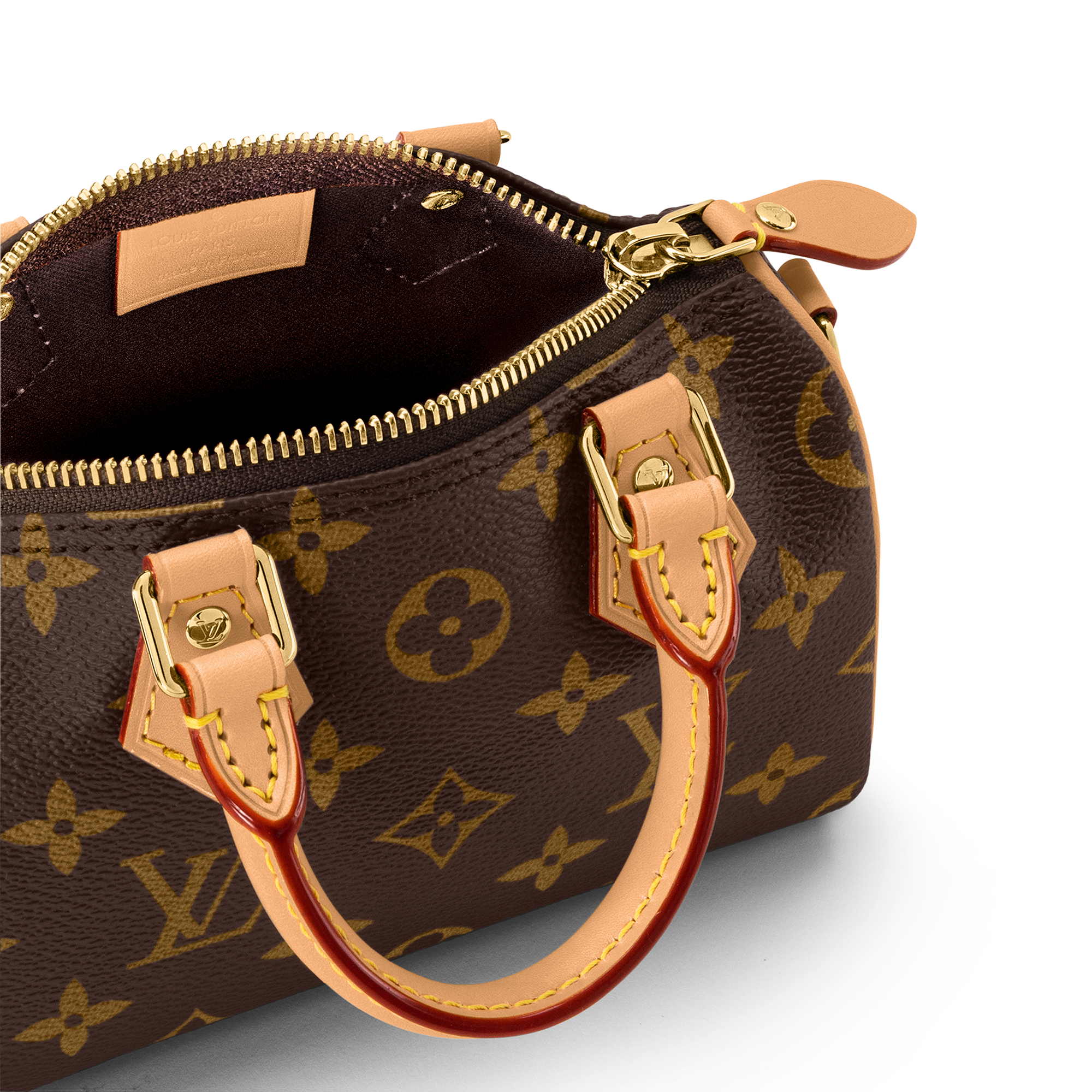 Nano Speedy in Monogram – Wear as Top Handle Bag or Crossbody 